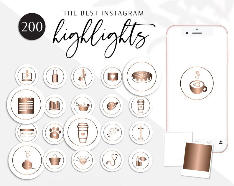 200 Instagram Story Highlight Icons
