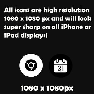 Black & White icons android