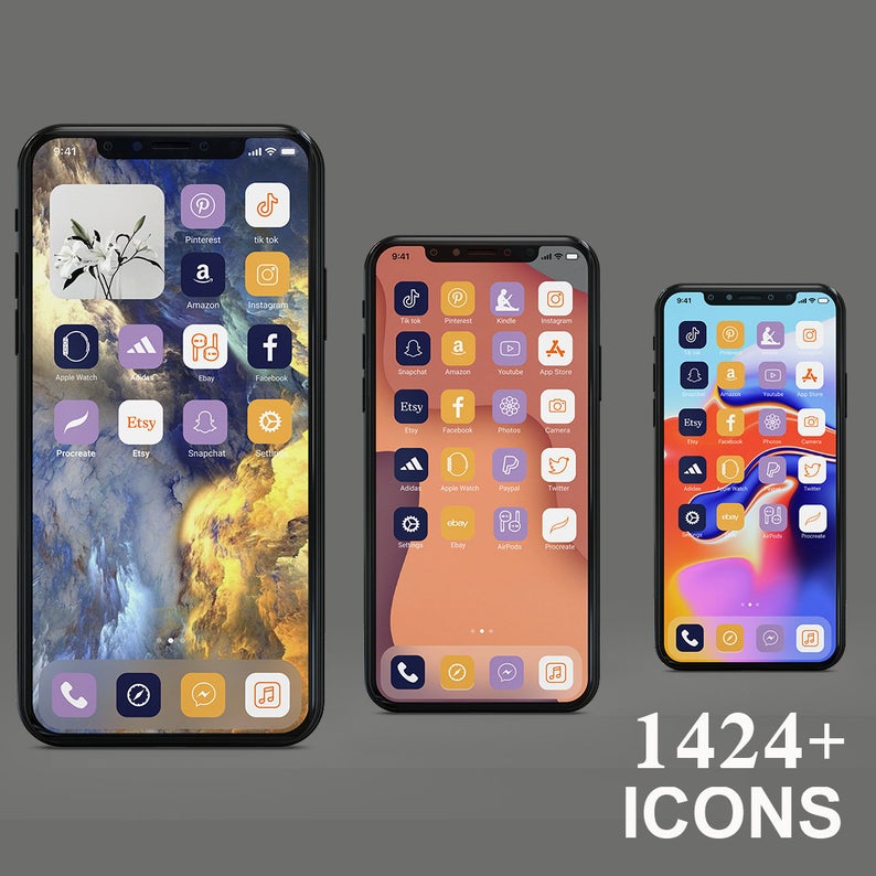 iPhone IOS 14 Nude App Icons Pack